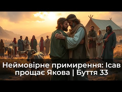 Видео: Неймовірне примирення: Ісав прощає Якова | Буття 33