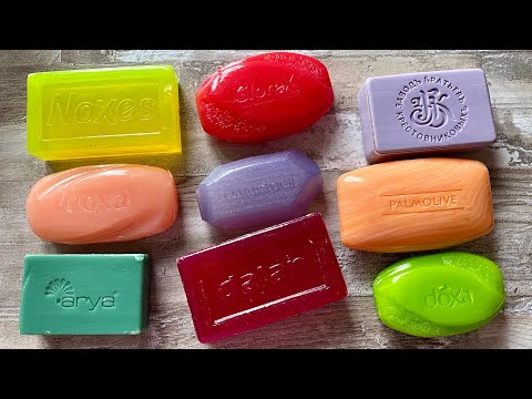 Видео: ASMR Soap cutting | Soap Carving|Резка мыла  | ASMR