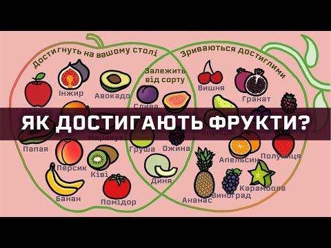 Видео: Чому деякі фрукти не «хочуть» дозрівати на столі? [MinuteEarth]