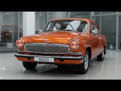 Видео: "Возрождение легенды: Оранжевая GAZ-21 Volga, которой нет равных!"