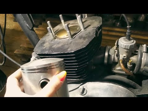 Видео: Поймала прихват на скорости 90 км/ч | Разбираю мотор ИЖ Планета Спорт 400