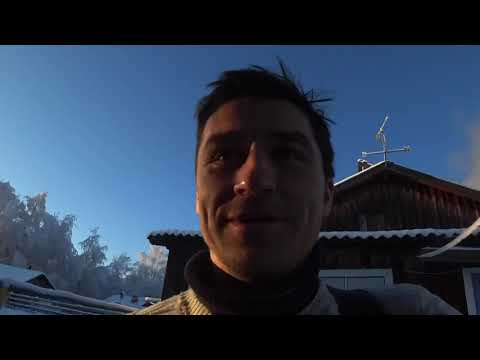 Видео: Проверка капканов , на куницу .