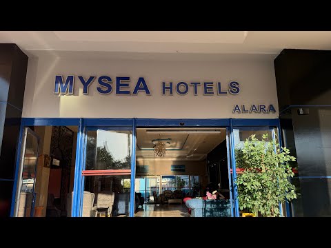 Видео: 1 ЧАСТЬ ОБЗОРА ОТЕЛЯ MySea Hotel Alara4* - подробный обзор, питание, пляж, номер.
