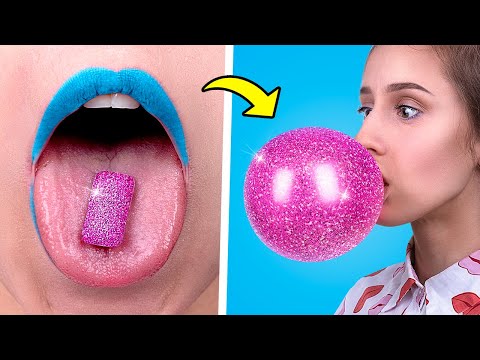 Видео: Жвачка Челлендж – 12 идей