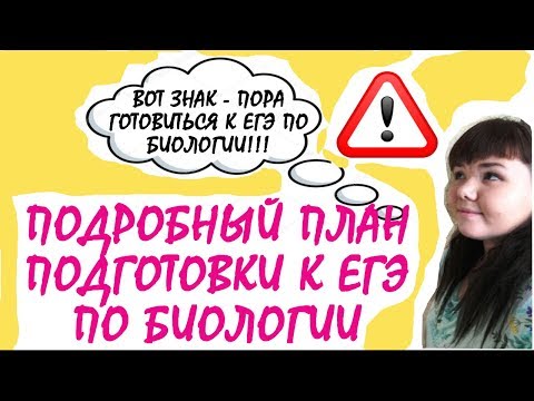 Видео: !ЕГЭ ПО БИОЛОГИИ ЗА 20 НЕДЕЛЬ! (Подробный план подготовки)
