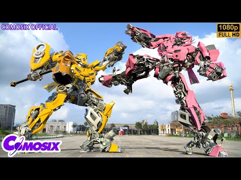 Видео: Трансформеры Последний рыцарь | Финальная сцена битвы Шмеля - единственное действие [HD] #2