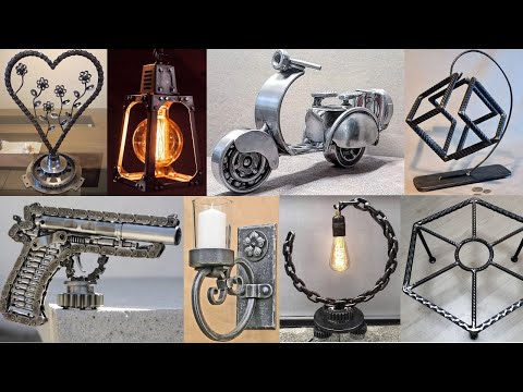 Видео: идеи для декора и искусства из металлолома