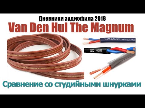 Видео: Van Den Hul Magnum The Hybrid - кабель или музыкальный инструмент? Личный аудиофильский дневник 2018