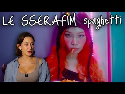 Видео: Реакция на LE SSERAFIM (르세라핌) 'SPAGHETTI (feat. j-hope of BTS) |K-POP REACTION|