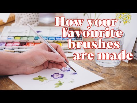 Видео: На фабрике Pro Arte 🎨 | Изготовление наших любимых кистей в Скиптоне