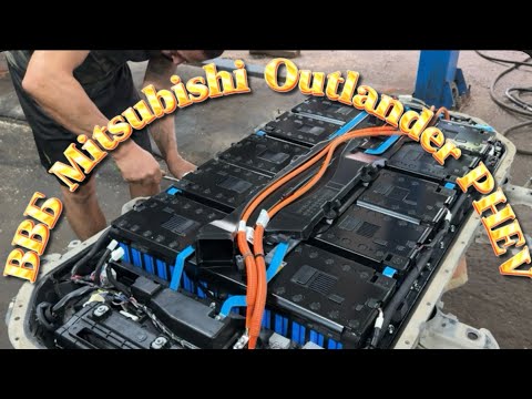 Видео: Mitsubishi Outlander PHEV Ошибки POAA7, POAA6, P1D53, P1D37, P1A44. Ремонт высоковольтной батареи