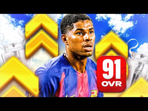 Видео: КАК СЛОЖИТСЯ КАРЬЕРА РЭШФОРДА В БАРСЕЛОНЕ? Эксперимент FC25...