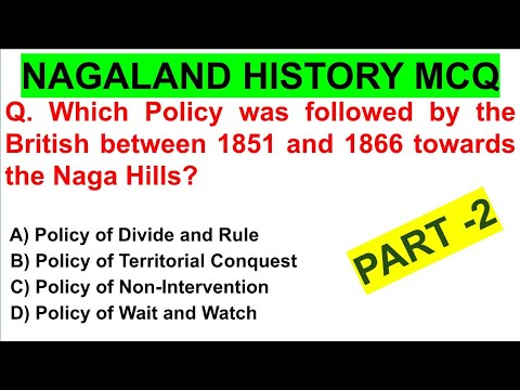 Видео: Вопросы для подготовки к экзамену по истории Нагаленда, общие знания о Нагаленде, NPSC и NSSB 202...