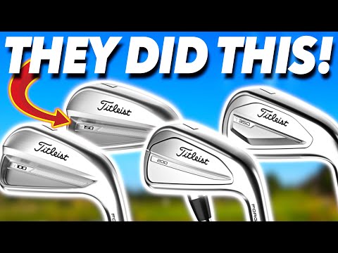 Видео: НОВЫЕ клюшки Titleist T Series Irons — что они сделали?