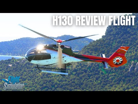 Видео: Обзор вертолета CowanSim H130: полет над Бора-Бора в Microsoft Flight Simulator 4K