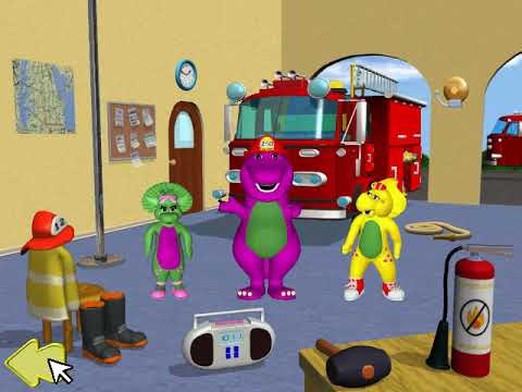 Видео: Барни на съемках по всему городу