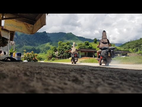 Видео: Лаос/начались горы/самые сложные и красивые участки дорог