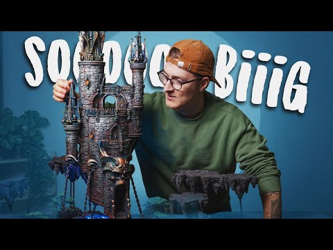 Видео: Я сделал фантастический замок настолько большой, что он не поместится в миниатюру, — чтобы удивит...