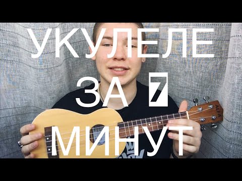 Видео: УКУЛЕЛЕ ЗА 7 МИНУТ | КАК НАУЧИТЬСЯ ИГРАТЬ НА УКУЛЕЛЕ С НУЛЯ