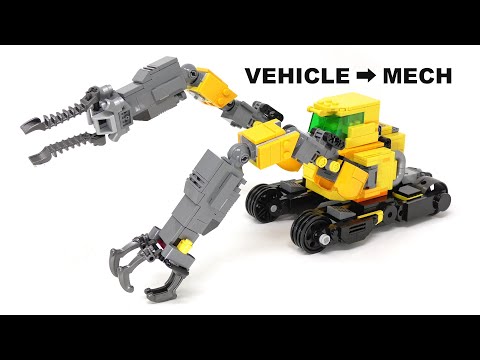 Видео: Модернизация трансформирующегося конструктора LEGO моего сына