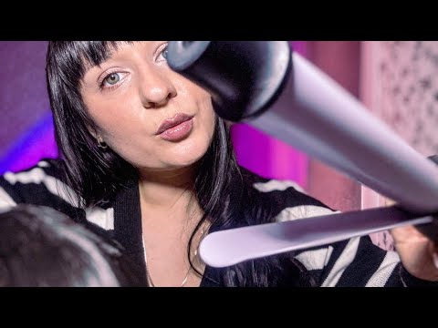 Видео: АСМР: Прическа. Локоны. Расчесывание волос 🪮👩🏻‍🦱