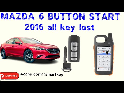 Видео: Mazda-6#Кнопочный запуск#Новый 2016 Все ключи утеряны