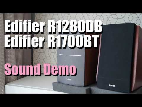 Видео: Edifier R1280DB против Edifier R1700BT || Демонстрация звука с тестом басов