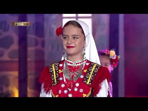 Видео: Кирилка Ръбачева – Ай, изникна ми бадем дърво / Детски Пирин Фолк 2021