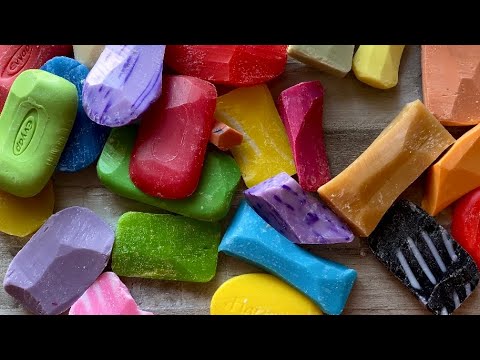 Видео: ASMR Soap cutting | Soap Carving|Резка мыла  | ASMR