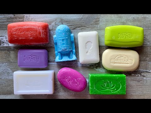 Видео: ASMR Soap cutting | Soap Carving|Резка мыла  | ASMR