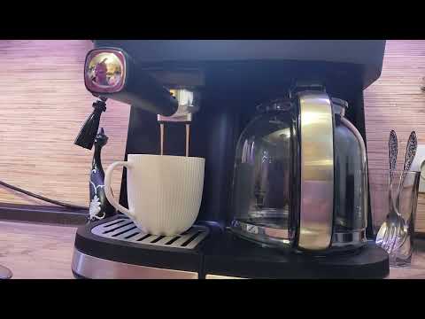 Видео: Ароматный эспрессо для самого доброго утра. Кофестанция Китфорт КТ-771.