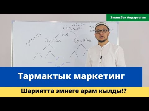 Видео: Тармактык маркетинг | Шариятта эмнеге арам кылды!? | устаз Эмильбек Андартегин