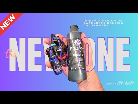 Видео: ЛУЧШАЯ краска для аэрографии на рынке | Подробный обзор от Kaledio Colorworks - Gaahleri