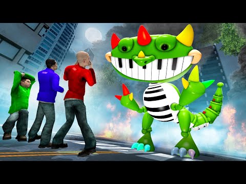 Видео: ПИАНОЗАВР ОХОТИТСЯ НА НАС! СТРАШНАЯ ИГРУШКА ПОППИ ПЛЕЙТАЙМ  В Garry`s Mod
