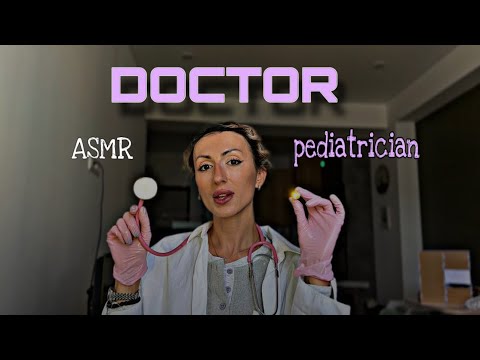 Видео: АСМР ДОКТОР.ПЕДИАТР.ASMR pediatrician.ASMR RELAX.АСМР РОЛЕВАЯ ИГРА