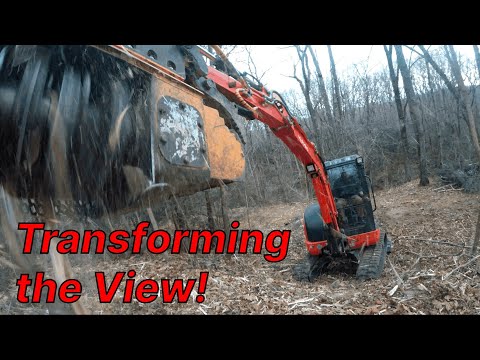 Видео: Преображение вида из веранды: волшебство мульчирования в лесном хозяйстве на склоне холма!
