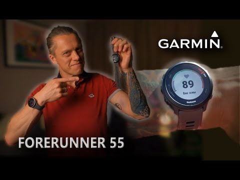 Видео: Garmin Forerunner 55 | подробный обзор, опыт использования, точность пульсометра и GPS.