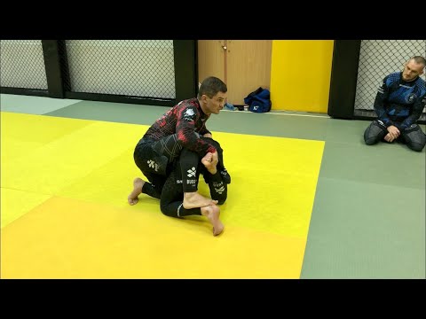 Видео: Выход за спину из «черепахи» NO GI + сабмишн ( Лев Гладких )