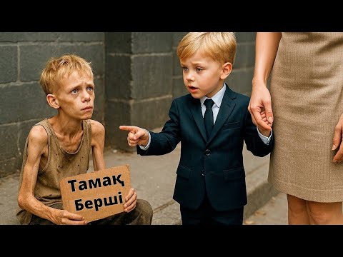 Видео: "Мама, Ол Менің Бауырым!" – Деді Бала Миллионер Анасына Көшеде Жүрген Жігітті Көргенде...