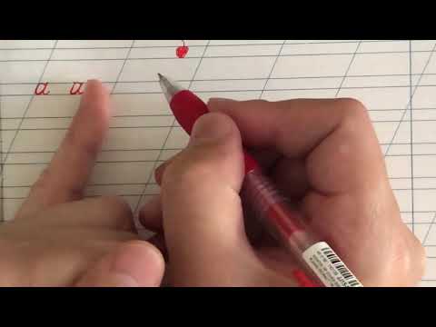 Видео: А үсэг бичих