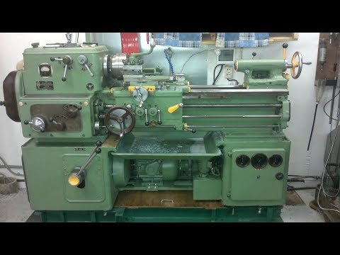 Видео: Обзор токарного станка 1А616 Lathe overview #lathe #machine