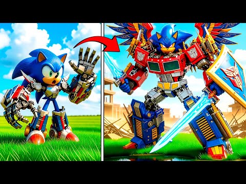 Видео: ПРОКАЧАЛ СОНИКА В ТРАНСФОРМЕРА в ГТА 5! ЭВОЛЮЦИЯ В GTA 5 ОНЛАЙН