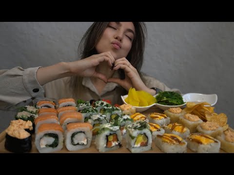 Видео: MUKBANG | РОЛЛЫ | отмечаем, нас 500  🎉💛 | Как перестать себя сравнивать ?/