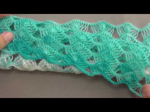 Видео: Ажурная невесомость СУПЕР ЛЕГКИЙ УЗОР крючком  ВЯЗАНИЕ  для начинающих  SUPER EASY Pattern Crochet