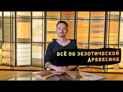 Видео: Всё об экзотической древесине