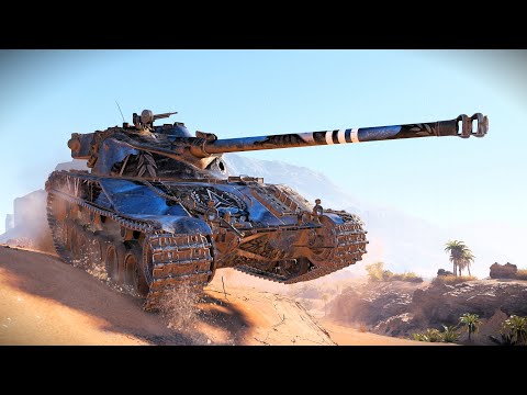 Видео: B-C 25 t: Пустынная Тишина, Внезапная Ярость - World of Tanks