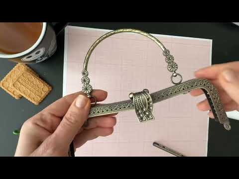 Видео: MASTER CLASS:Pattern for a Clasp Frame Purse --- Мастер-класс: выкройка для сумочки с фермуаром