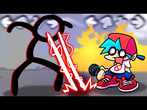 Видео: Очень Злой СТИКМЕН Анимация во Friday Night Funkin' VS Animation Фани Геймс ТВ