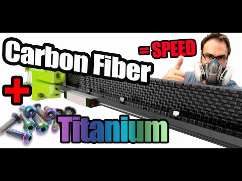 Видео: Использование титана и углеродного волокна на вашем 3D-принтере