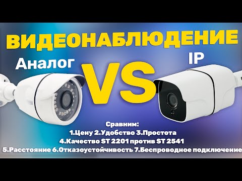 Видео: IP или Аналоговые камеры видеонаблюдения? Как правильно выбрать систему для дома